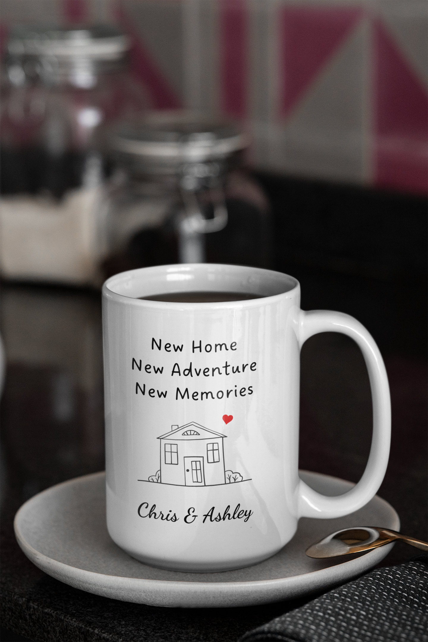 New Home, New Adventure, New Memories Mug | White 15oz. Ceramic Mug