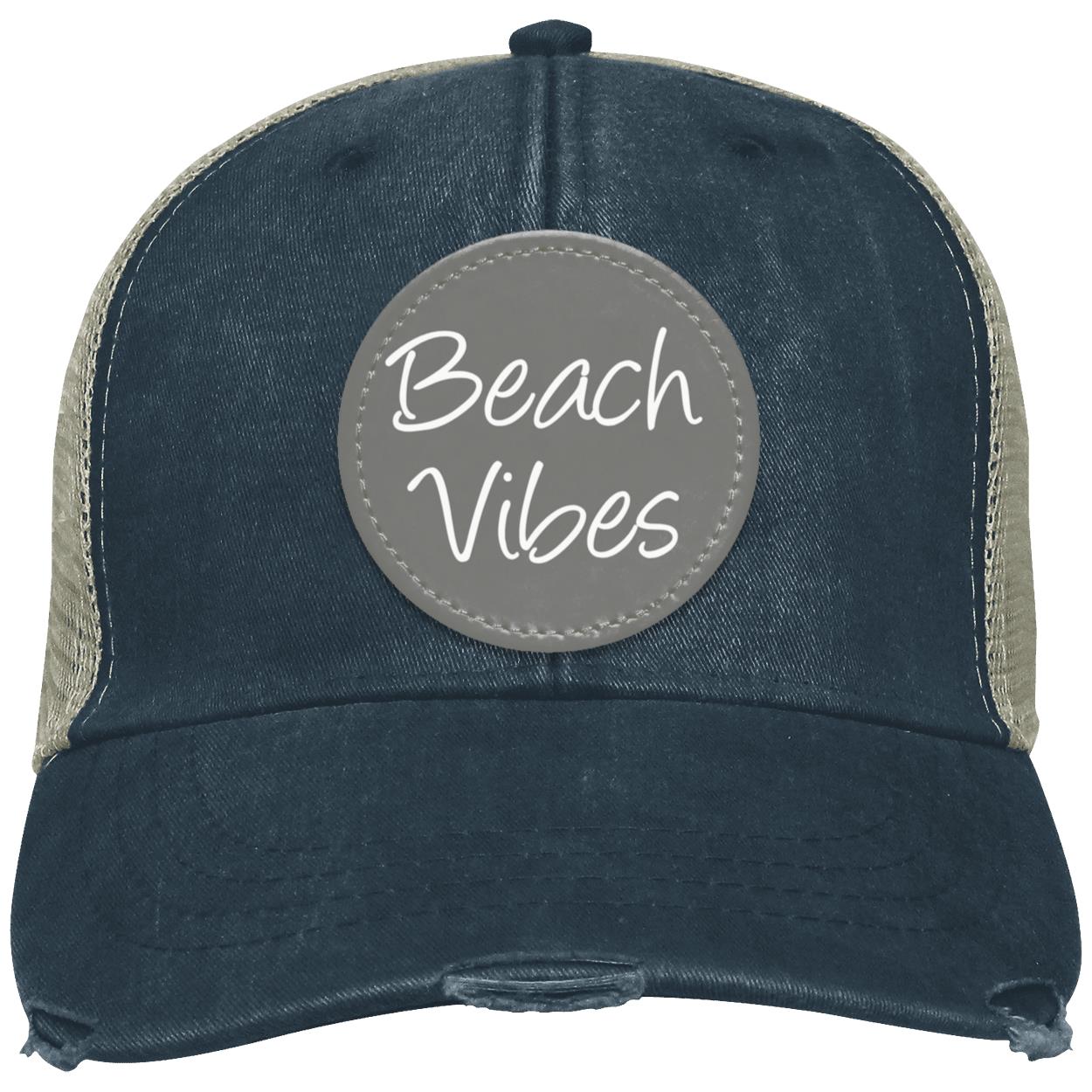 Vacay Hair Don't Care, Beach Vibes Summer Hat | Distressed Unisex Trucker Hat