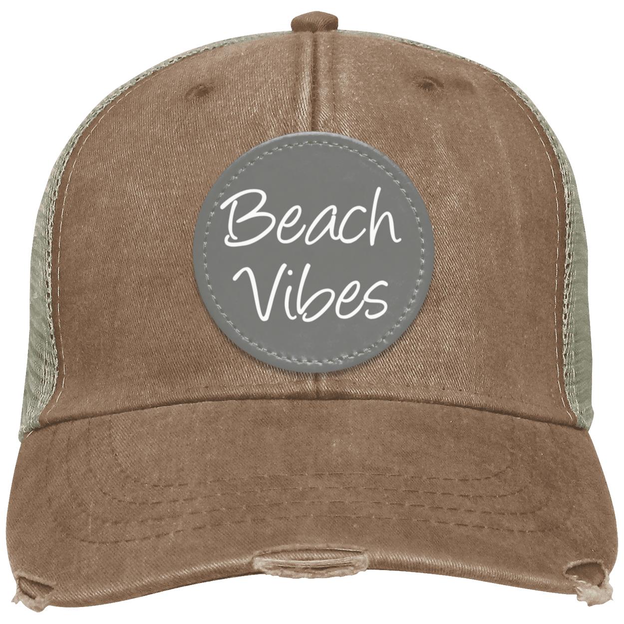 Vacay Hair Don't Care, Beach Vibes Summer Hat | Distressed Unisex Trucker Hat