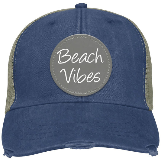 Vacay Hair Don't Care, Beach Vibes Summer Hat | Distressed Unisex Trucker Hat
