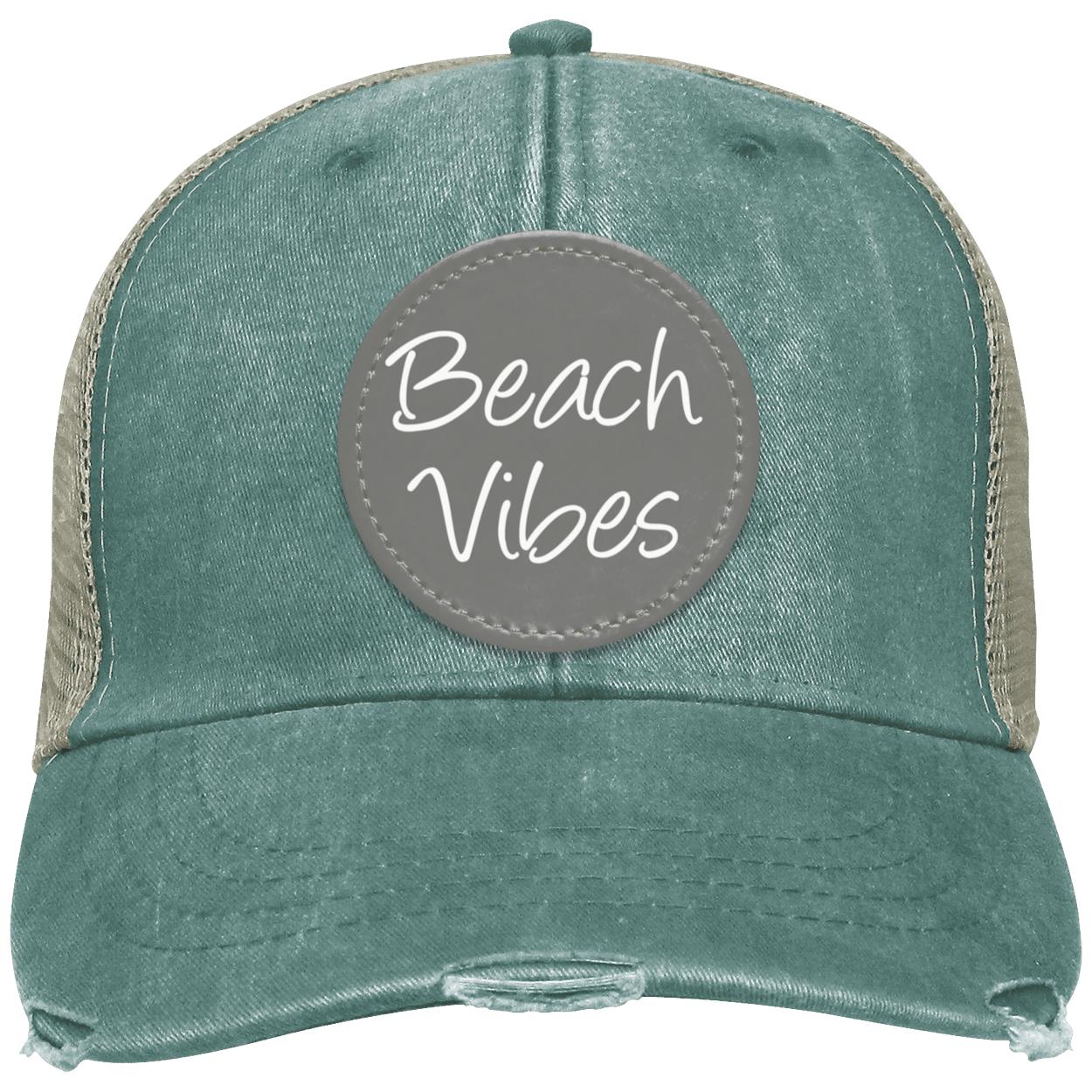 Vacay Hair Don't Care, Beach Vibes Summer Hat | Distressed Unisex Trucker Hat