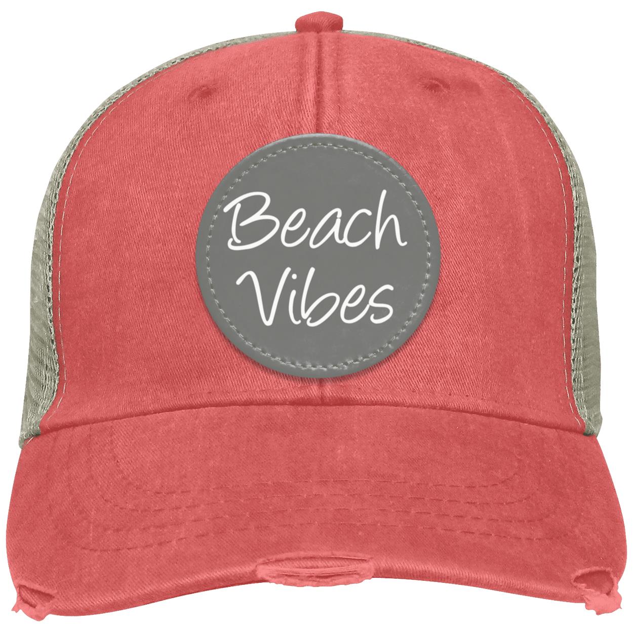 Vacay Hair Don't Care, Beach Vibes Summer Hat | Distressed Unisex Trucker Hat