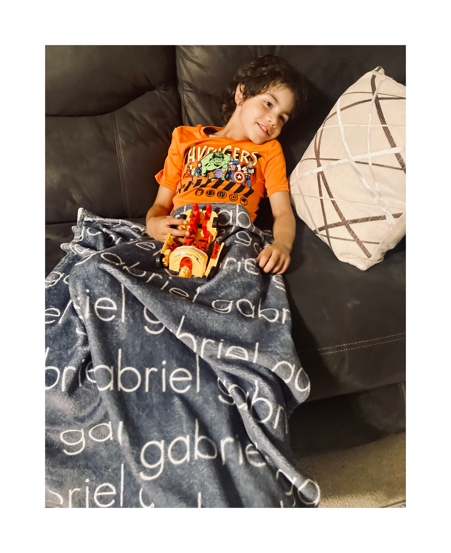 Kids' Customized Name Blanket | Cozy Fleece Blanket – 50"×60"