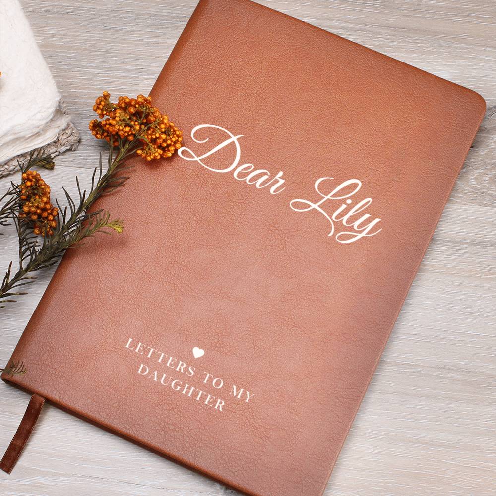 Letters To My Daughter | Leather Journal