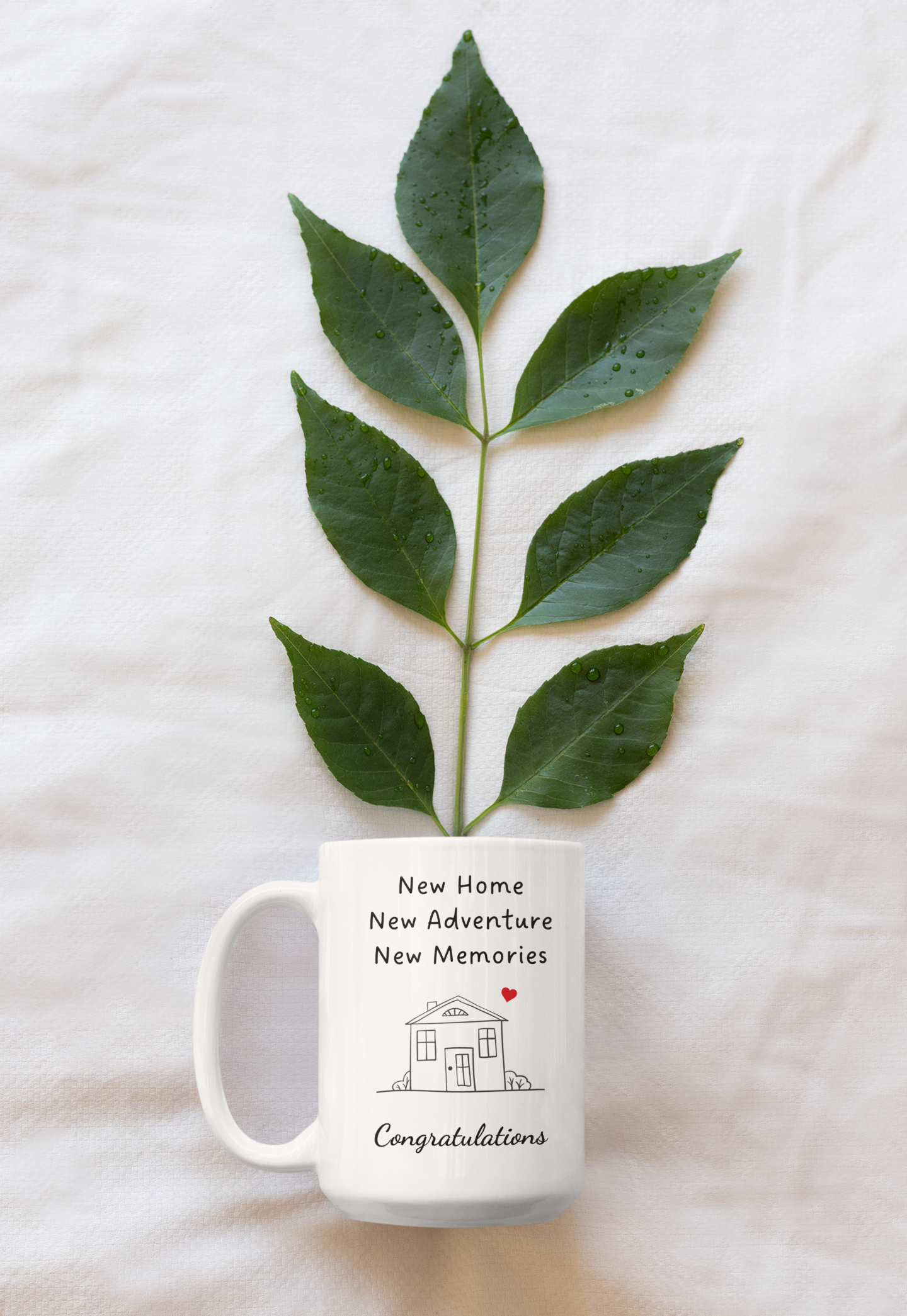 New Home, New Adventure, New Memories Mug | White 15oz. Ceramic Mug