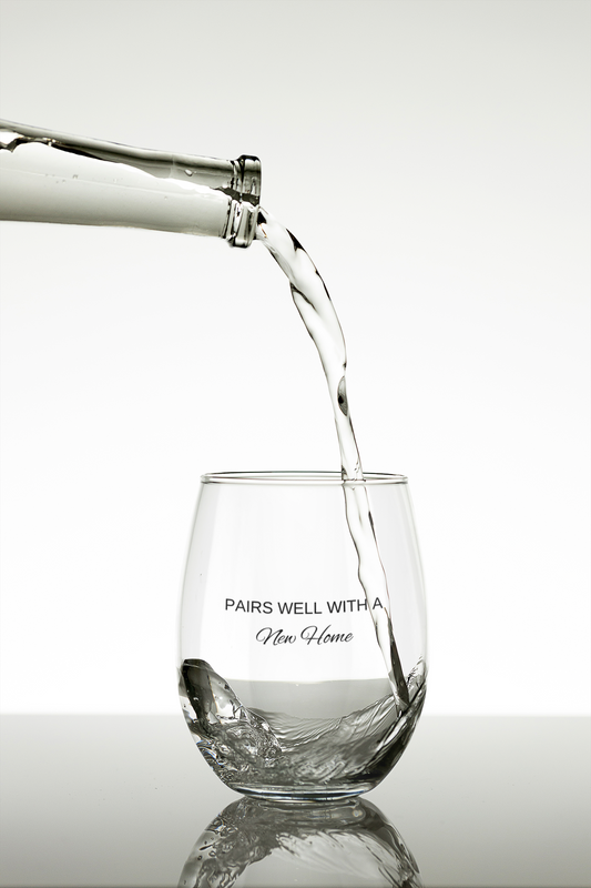 PAIRS WELL WITH A New Home | Stemless Wine Glass, 11.75oz