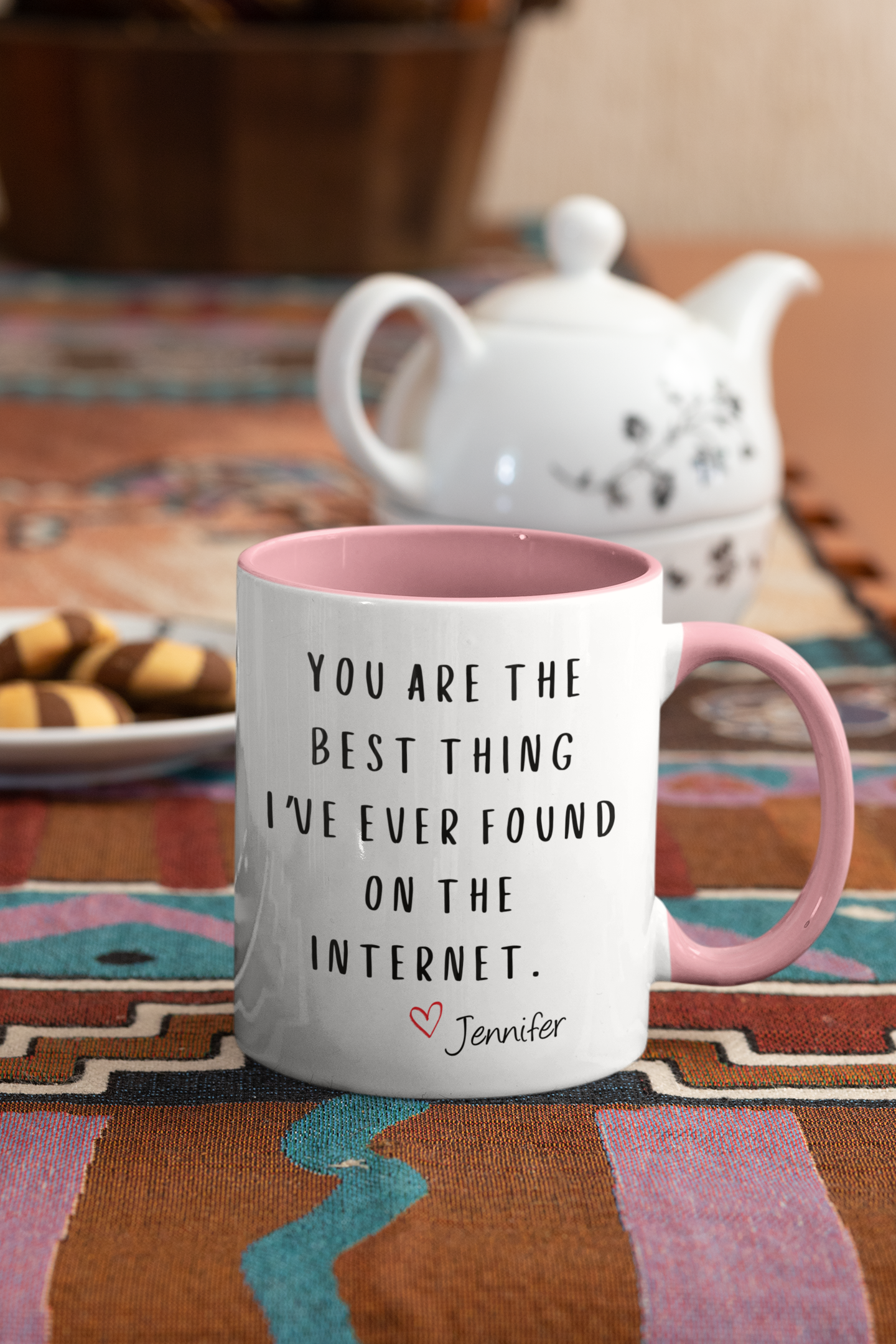 You Are The Best Thing I've Ever Found on the Internet | 11 oz. Double-Sided Accent Mug