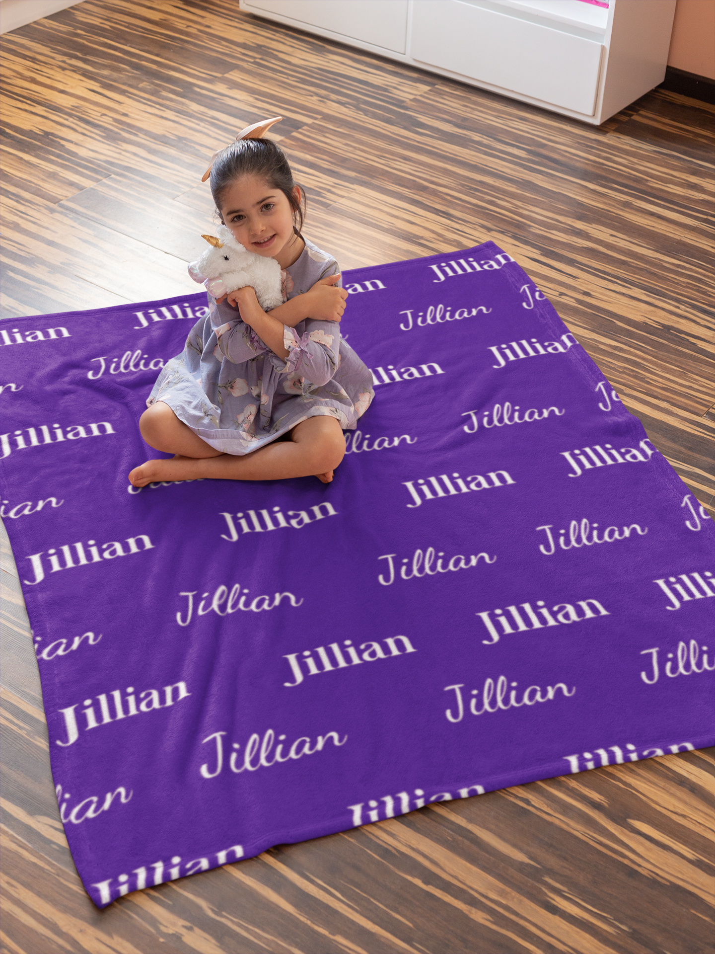 Kids' Customized Name Blanket | Cozy Fleece Blanket – 50"×60"